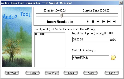 Audio Splitter Convertor Tool icon